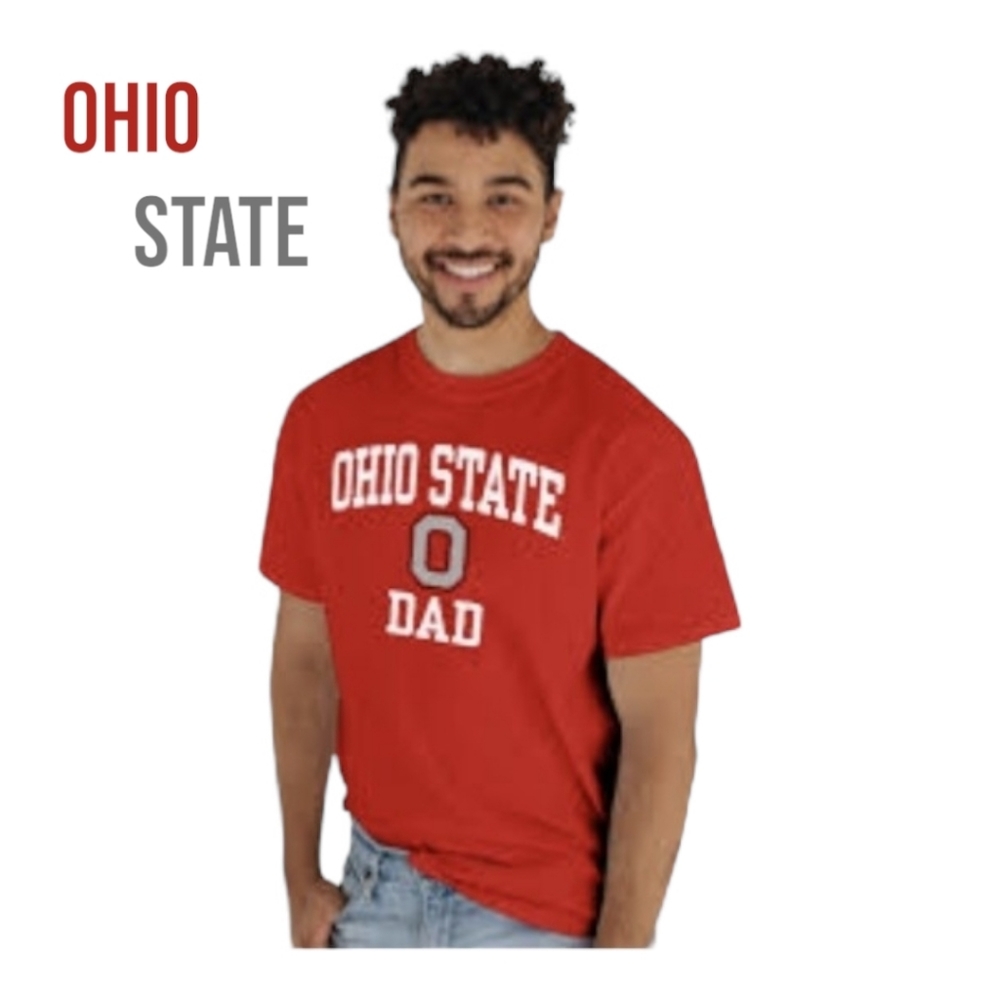 🏈 Men's Ohio State Proud Dad T-shirt, S